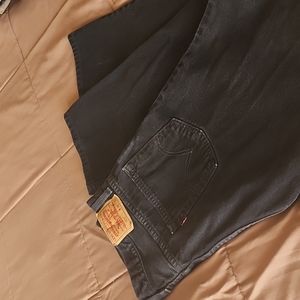 Men's black Levi 505, size 36x32